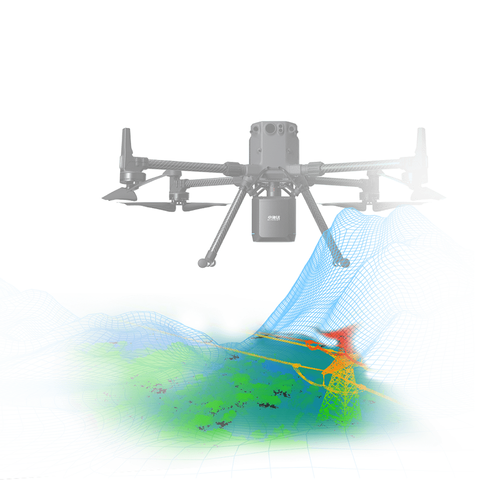 中海达机载激光雷达地形测绘